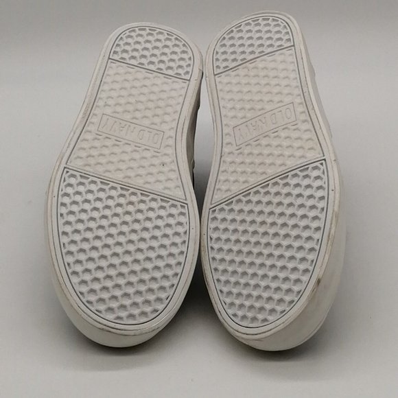 Old Navy Unisex‎ Kids High Top Sneaker Gray Navy Lace Up Round Toe 12 - Picture 5 of 10